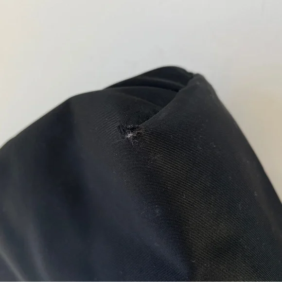 Longchamp Le Pliage Neo Flat Black Nylon Crossbody Bag Shoulder Purse - Picture 10 of 11